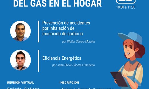 Enargas capacita en Bariloche sobre monóxido y eficiencia energética