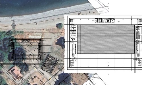 Obra pública: toma forma el natatorio olímpico que construirán en Playa Centenario